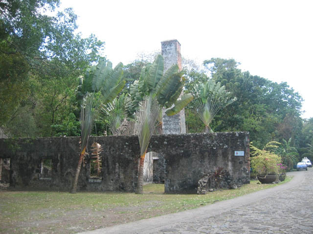 5-13-06 Martinique, Trois Ilet- Plagerie sugar mill