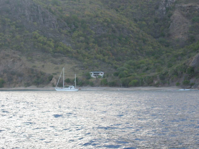 5-5-06  Monserrat anchorage at Rendezvous Bay