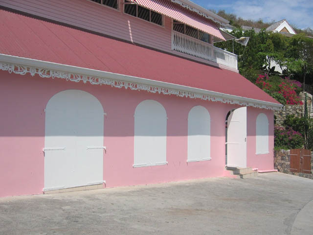 4-29-06 St. Barts pink house